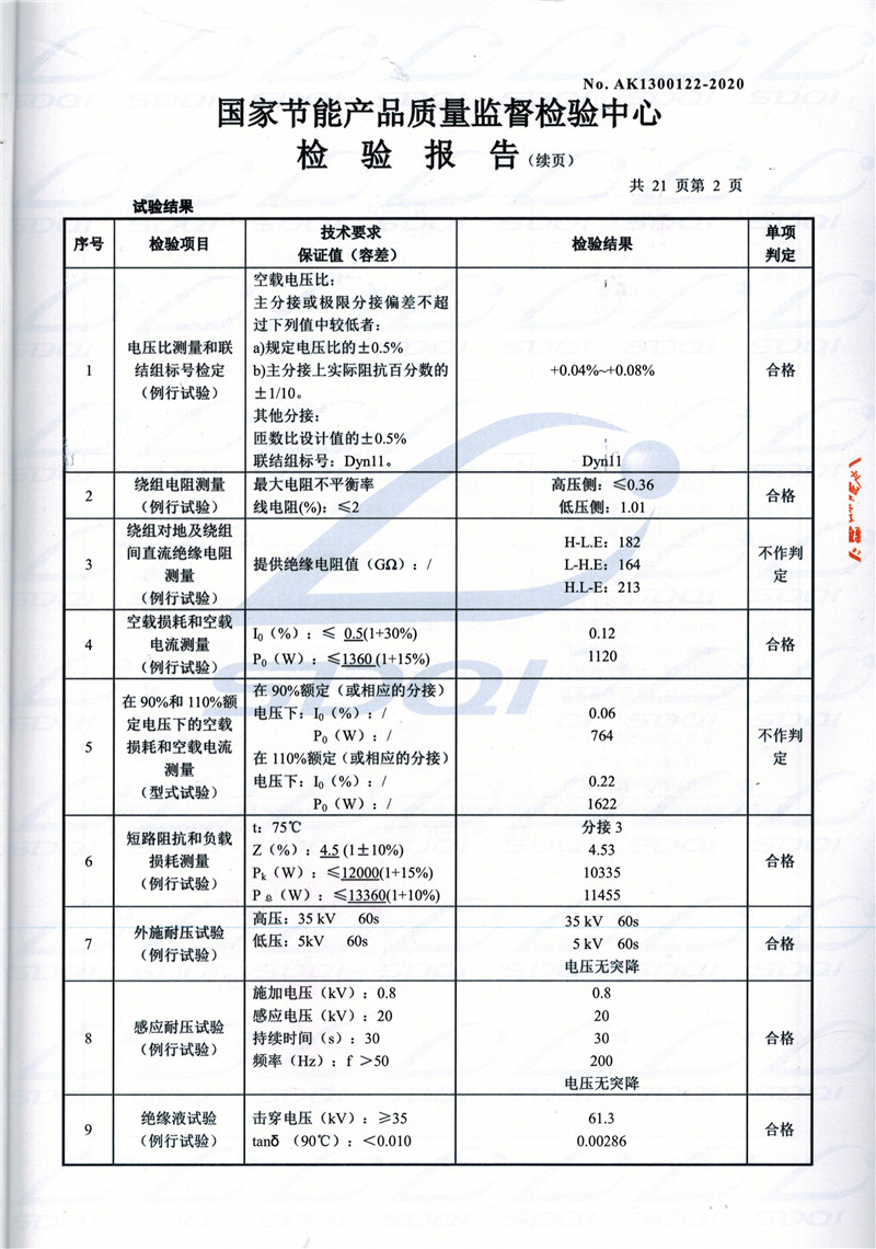 高低压试验报告-S11-1250涵江涵江涵江油浸式变压器-2.jpg